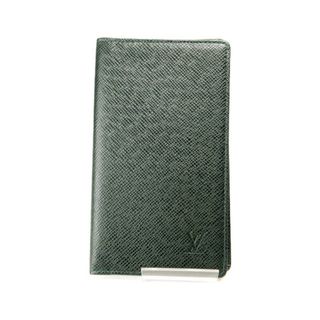ヴィトン(LOUIS VUITTON) 手帳(メンズ)(グリーン・カーキ/緑色系)の