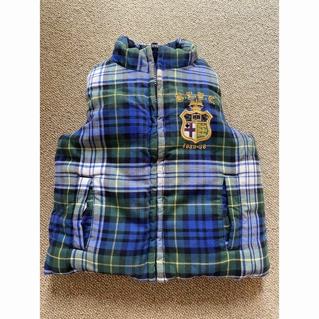 POLO RALPH LAUREN(ポロラルフローレン)のラルフローレン　80センチ　ダウンベスト キッズ/ベビー/マタニティのベビー服(~85cm)(ジャケット/コート)の商品写真