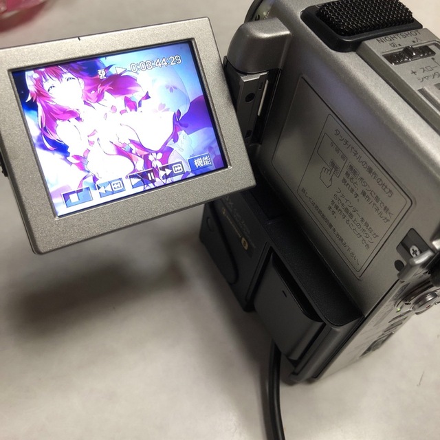 SONY(ソニー)の動作品　SONY  miniDV  デジタルビデオカメラ　DCR-PC3 スマホ/家電/カメラのカメラ(ビデオカメラ)の商品写真