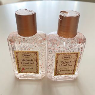 サボン(SABON)のセット　新品未使用　サボン　ハンドジェル　グリーンローズ　デリケートジャスミン(アルコールグッズ)