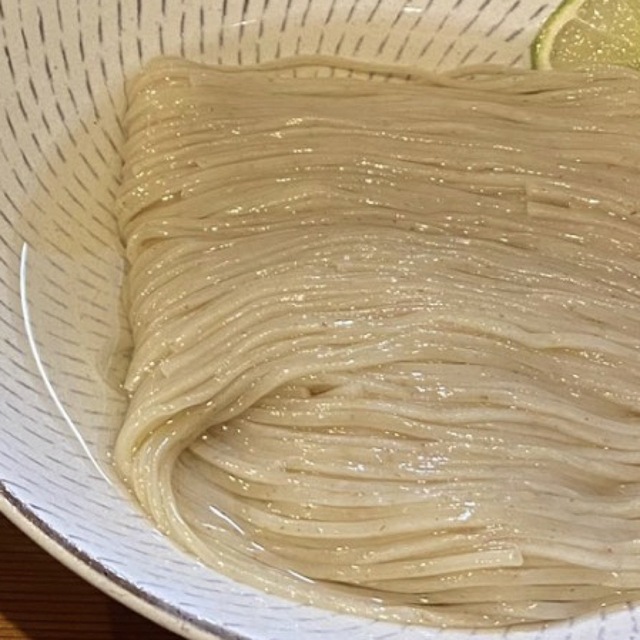 つけ麺の麺線