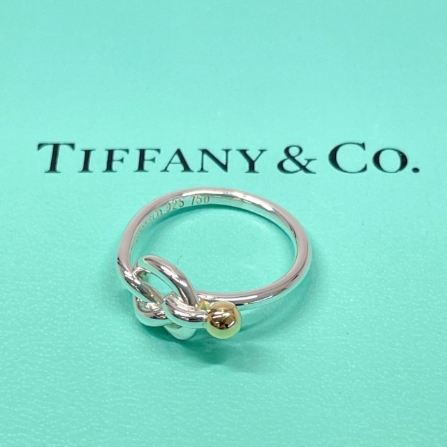 Tiffany & Co. - ティファニー リング・指輪 ラブノット フック&アイ