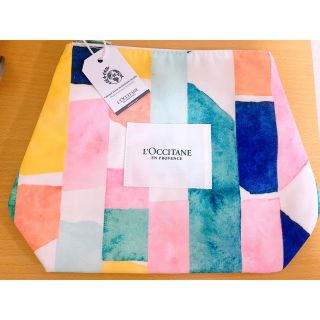 ロクシタン(L'OCCITANE)のL'OCCITANEロクシタン カラフルポーチ ノベルティ 新品(ノベルティグッズ)