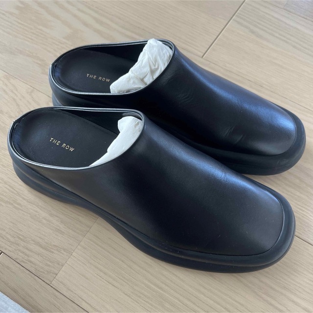 THE ROW レザーバックレスシューズ、Town Leather Clog-