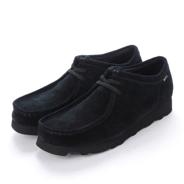 【美品】CLARKS Wallabee GTX UK8 ブラック