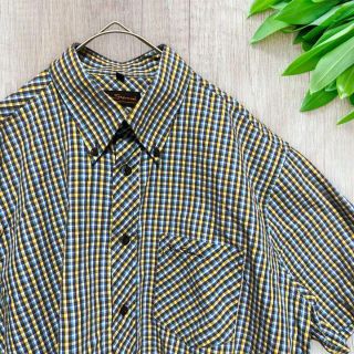 ベンシャーマン(Ben Sherman)のベンシャーマン L 半袖 ボタンダウン シャツ チェック　Ben Sherman(シャツ)