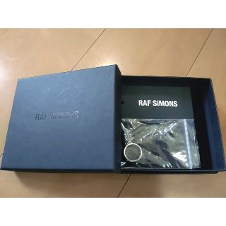 指輪 ラフシモンズRAF SIMONS Rib cage charm ring(リング(指輪))