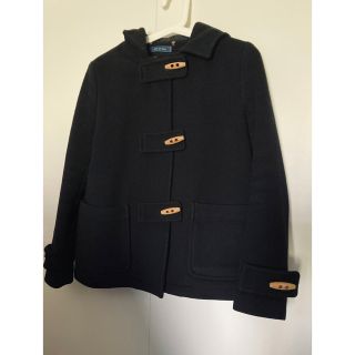 スピックアンドスパン(Spick & Span)のSpick&span ショートコート ブラック(ダッフルコート)