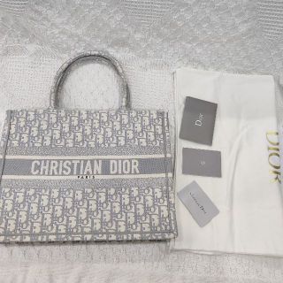 ディオール(Christian Dior) トートバッグ(レディース)(グレー/灰色系 ...