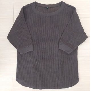 ユニクロ(UNIQLO)のUNIQLO ワッフルT(カットソー(長袖/七分))