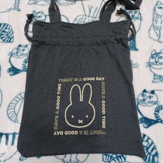 ミッフィー(miffy)のmiffy　巾着手提げ(トートバッグ)