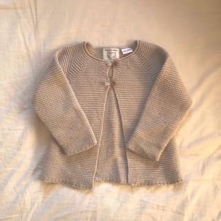 ザラキッズ(ZARA KIDS)のZara baby やわらかニット　カーディガン　2-3y(カーディガン)