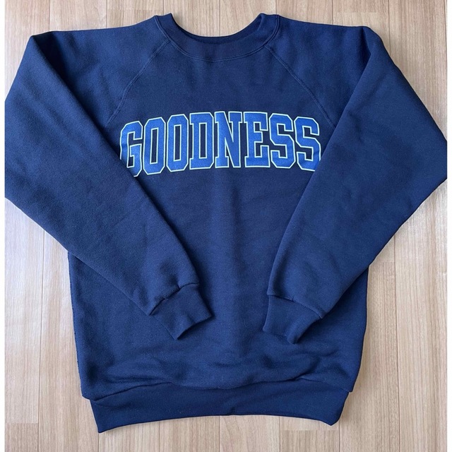 75%OFF!】 goodness カレッジロゴクルーネックスウェットシャツ eu