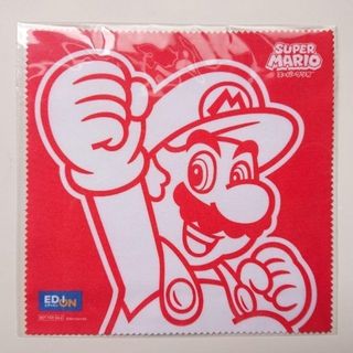 ニンテンドウ(任天堂)の非売品/未開封 SUPER MARIO スーパーマリオ マイクロファイバークロス(ノベルティグッズ)