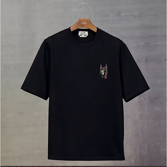 完売前に 新作 レザーパッチTシャツ エルメスSuper H 半袖 (HERMES/T