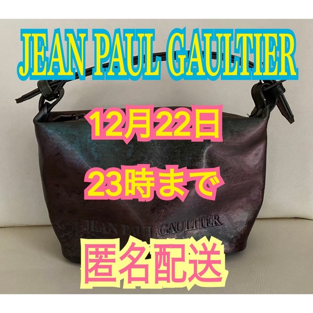 Jean-Paul GAULTIER - JEAN PAUL GAULTIER バッグ Vサイバー 玉虫色 ゴルチェの通販 by happy