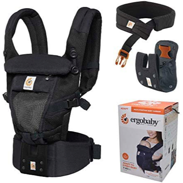 Ergobaby(エルゴベビー)のエルゴベビー　ベビーキャリア　3ポジション　アダプト　エアーメッシュ　抱っこ紐 キッズ/ベビー/マタニティの外出/移動用品(抱っこひも/おんぶひも)の商品写真