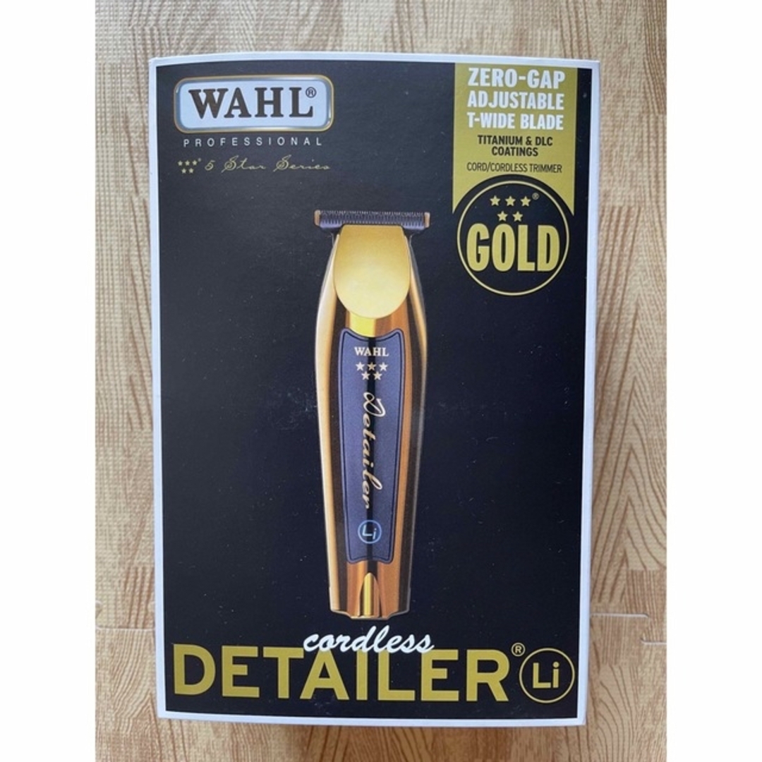 WAHLGoldCordlessDetailerLiスキンフェードカット必需品 スマホ/家電/カメラの美容/健康(メンズシェーバー)の商品写真