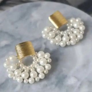 パール　ピアス(ピアス)