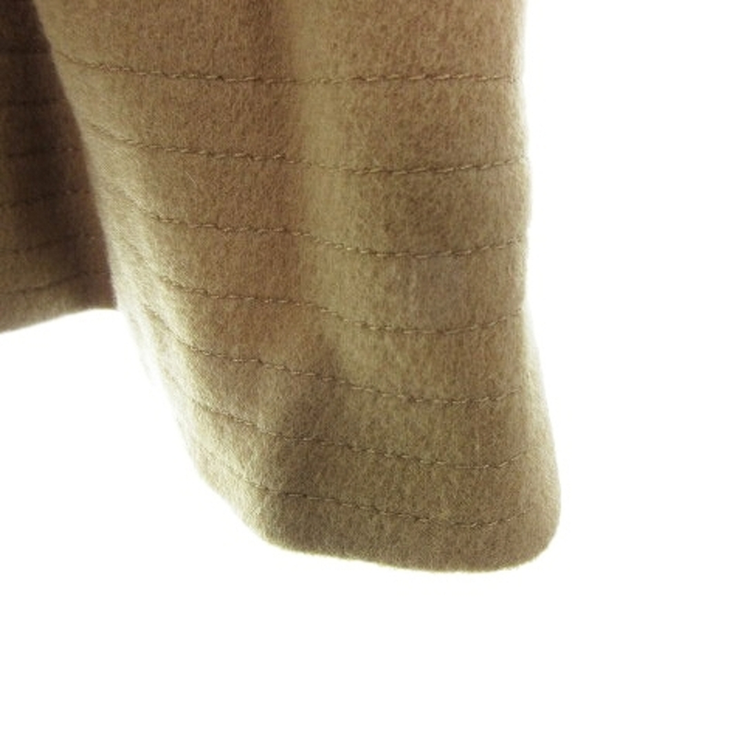 Demi-Luxe BEAMS(デミルクスビームス)のデミルクス ビームス スカート フレア ひざ丈 ウール 36 ベージュ ボトムス レディースのスカート(ひざ丈スカート)の商品写真