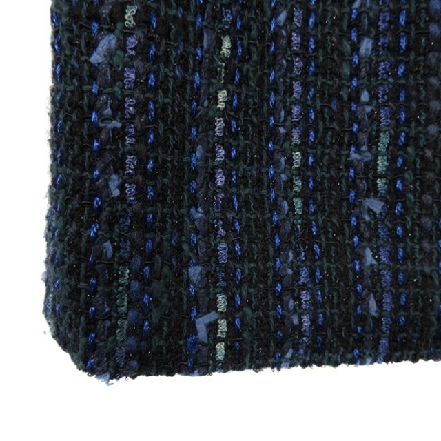 Jewel Changes(ジュエルチェンジズ)のジュエルチェンジズ アローズ スカート タイト ミニ ツイード 34 紺 青 レディースのスカート(ミニスカート)の商品写真