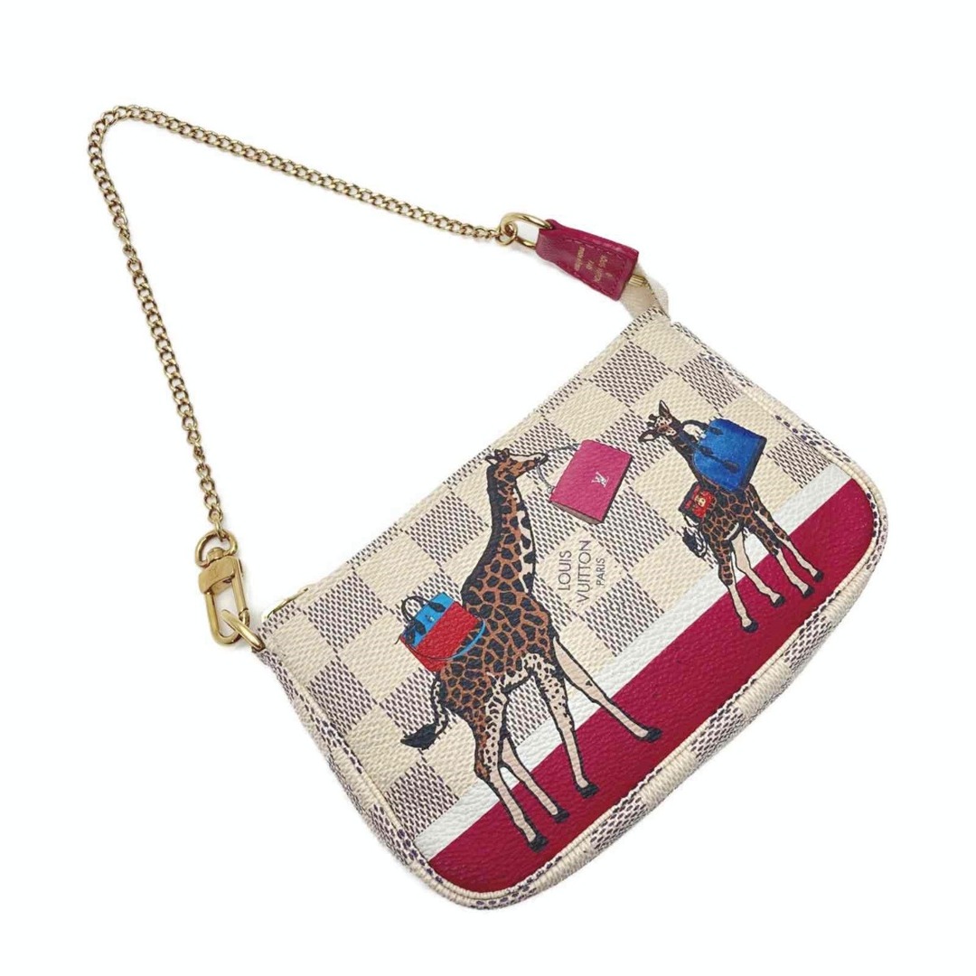 ☆☆LOUIS VUITTON ルイヴィトン ダミエ アズール ミニ ポシェット アクセソワール N62200 アクセサリーポーチ