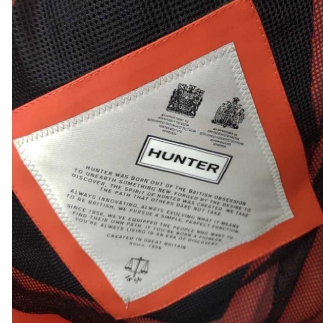 HUNTER(ハンター)の新品　ハンター　XS レディース　HUNTER　レインコート　ラバータッチ　防寒 レディースのファッション小物(レインコート)の商品写真