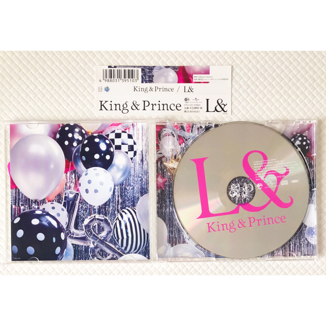 【3形態セット/アルバム】　King&Prince『L&』　　　s1404 2