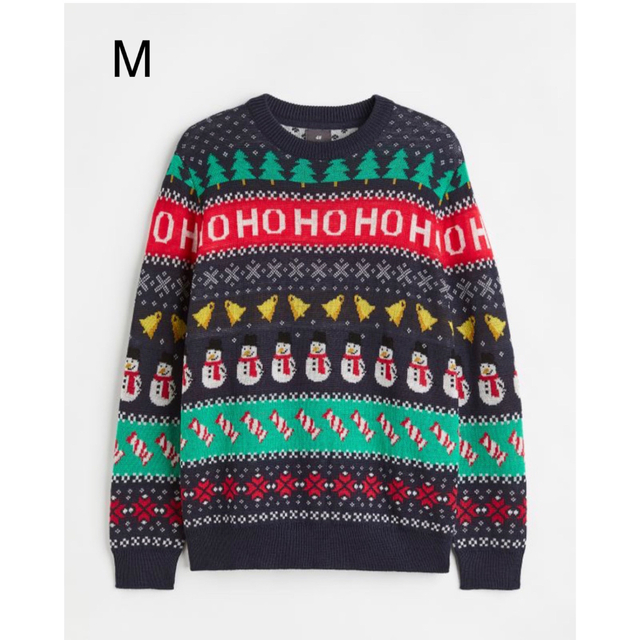 新品未開封品　H&M  クリスマス　セーター　M