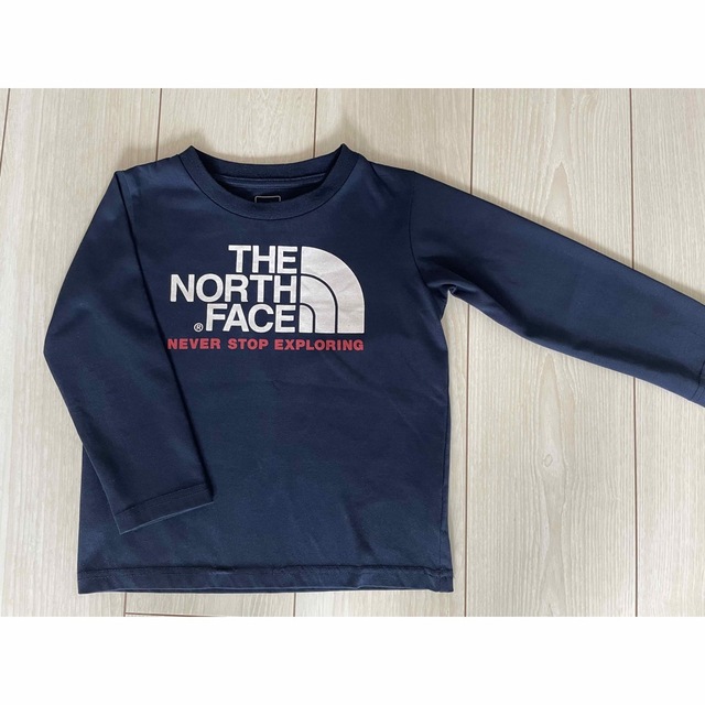 THE NORTH FACE(ザノースフェイス)のノースフェイス　ロンt 110 キッズ/ベビー/マタニティのキッズ服女の子用(90cm~)(Tシャツ/カットソー)の商品写真