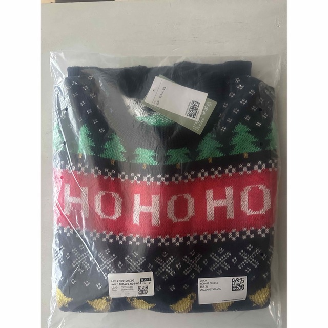 新品未開封品　H&M  クリスマス　セーター　XL