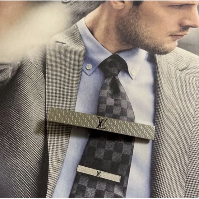 新品未使用】ルイヴィトン LV シャンゼリゼ ネクタイピン シルバー
