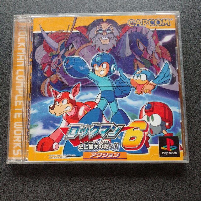 CAPCOM - ロックマン6 史上最大の戦い！！ psソフトの通販 by