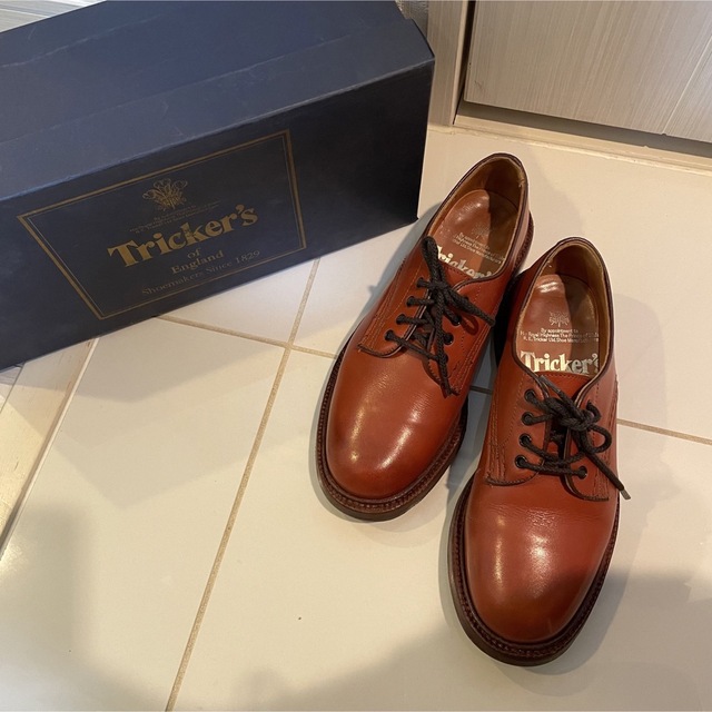 レア⭐︎Tricker's プレーン　レザーシューズ　モカシン