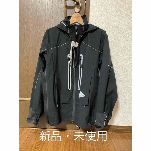 ウェアandwander  PERTEX SHIELD rain jacket