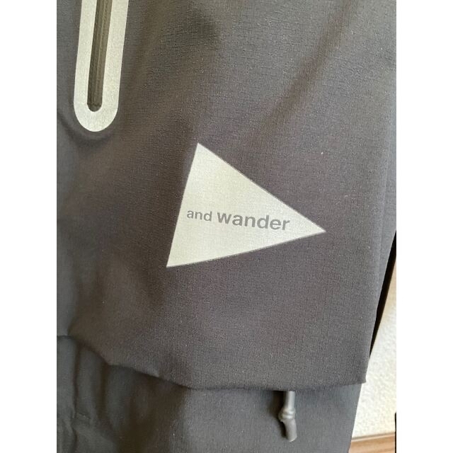 and wander(アンドワンダー)のandwander  PERTEX SHIELD rain jacket  スポーツ/アウトドアの野球(ウェア)の商品写真