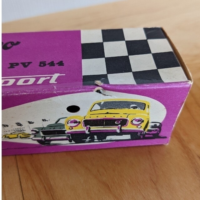 Tekno DK 1/43 Volvo PV 544 No. 822 Die-cast White 1960 Car