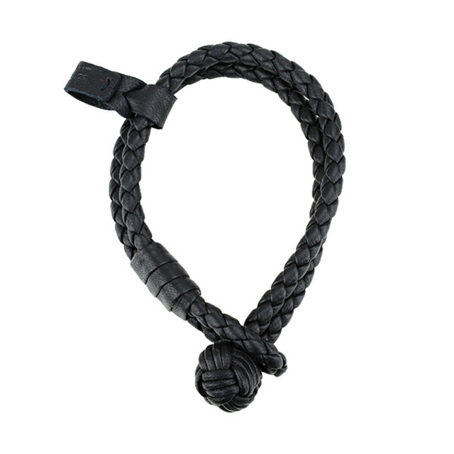 Bottega Veneta(ボッテガヴェネタ)の新品 ボッテガヴェネタ BOTTEGA VENETA ブレスレット ミッドナイトブルー メンズのアクセサリー(ブレスレット)の商品写真