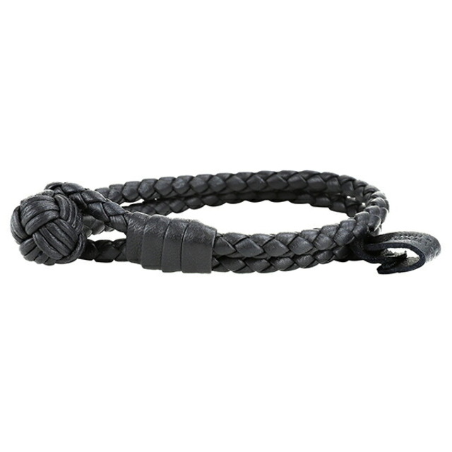 Bottega Veneta(ボッテガヴェネタ)の新品 ボッテガヴェネタ BOTTEGA VENETA ブレスレット ミッドナイトブルー メンズのアクセサリー(ブレスレット)の商品写真