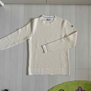 モンクレール ガム・ルージュ 16AW 袖刺繍 総柄ニット セーター