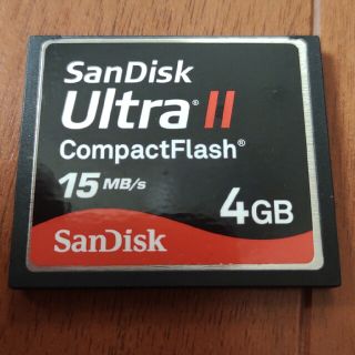 サンディスク(SanDisk)のサンディスク4GB ウルトラ2　15MB(その他)