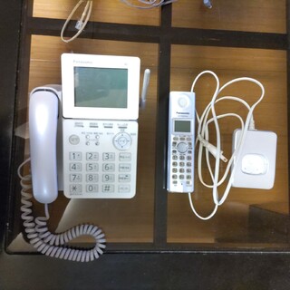 パナソニック(Panasonic)の中古 パナソニック 固定電話 親機と子機のセット VE-GP53DL(その他)