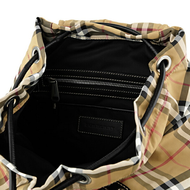 BURBERRY(バーバリー)の新品 バーバリー BURBERRY リュック ミディアム リュック イエローブラウン系 レディースのバッグ(リュック/バックパック)の商品写真