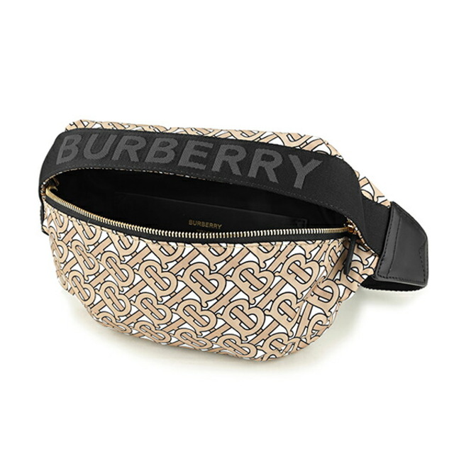 BURBERRY(バーバリー)の新品 バーバリー BURBERRY ウエストバッグ ミディアム バムバッグ ベージュ系 レディースのバッグ(ボディバッグ/ウエストポーチ)の商品写真