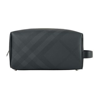 バーバリー(BURBERRY)の新品 バーバリー BURBERRY ポーチ WASH BAG ダークチャコール(その他)