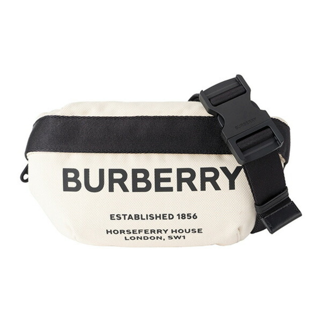 BURBERRY - 新品 バーバリー BURBERRY ウエストバッグ ミディアム バムバッグ ナチュラル