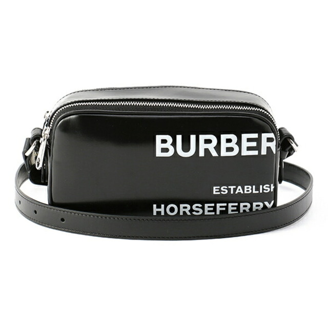最高の BURBERRY - ブラック BAG CAMERA ショルダーバッグ BURBERRY バーバリー 新品 ショルダーバッグ