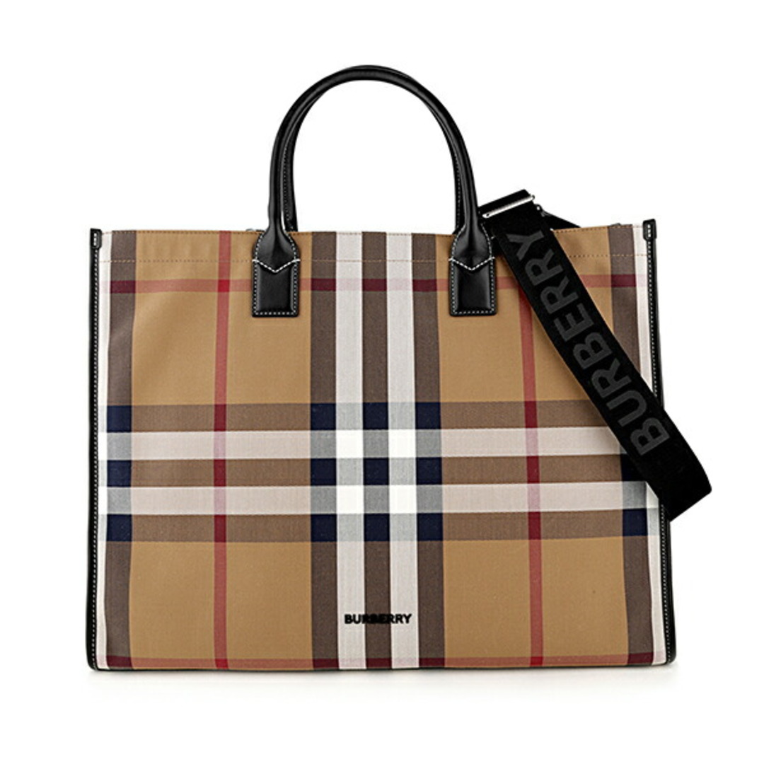 新品 バーバリー BURBERRY トートバッグ TOTE BAG バーチブラウン