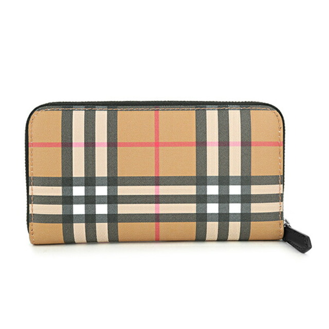 新品 バーバリー BURBERRY 長財布 ラウンドジップウォレット ブラック 黒