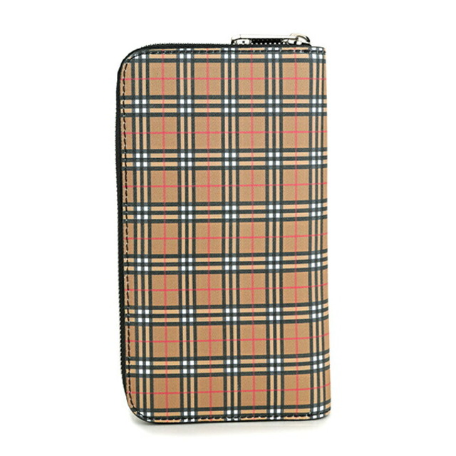 新品 バーバリー BURBERRY 長財布 ラウンドジップウォレット イエロー系